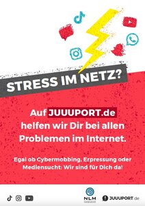 Poster "Stress im Netz"