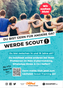 Poster "Werde JUUUPORT-Scout"